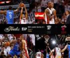 nba Finalleri 2012, 4 th oyunu, Oklahoma City Thunder 98 - Miami Heat 104